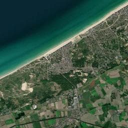 Vue aérienne des environs de Greenpark