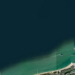 Vue aérienne des environs de Camping Calais La Plage