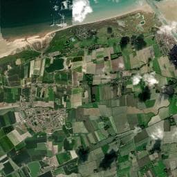 Vue aérienne des environs de Les Tamaris