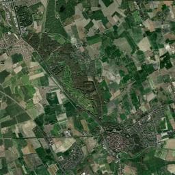 Vue aérienne des environs de Camping Vauban