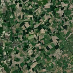 Vue aérienne des environs de Hoeve Maedelstede