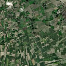Vue aérienne des environs de Les cottages finlandais et rives de l'Aa