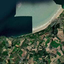 Vue aérienne des environs de Ferme de l'Horloge