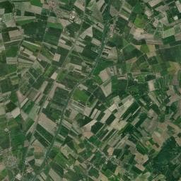 Vue aérienne des environs de Camping du Colvert