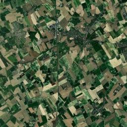 Vue aérienne des environs de Le Groene Veld