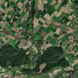 Vue aérienne des environs de A l’Orée du Bois