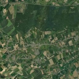 Vue aérienne des environs de Le Mont
