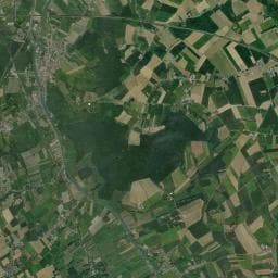 Vue aérienne des environs de La Cabarette