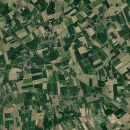 Vue aérienne des environs de Le Moulin