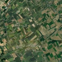 Vue aérienne des environs de Camping Le Vert Manoir
