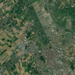 Vue aérienne des environs de Camping Le Grand Large