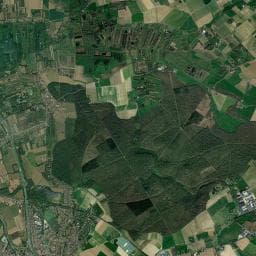 Vue aérienne des environs de Aire de camping-car à Saint-Omer