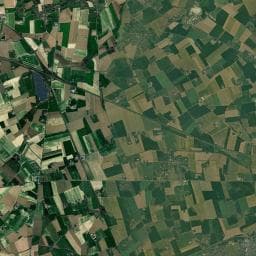 Vue aérienne des environs de Camping de la Rabaude