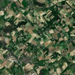 Vue aérienne des environs de Camping de la Becquerelle