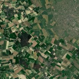 Vue aérienne des environs de Camping à Morbecque
