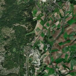 Vue aérienne des environs de Parc résidentiel de la mer