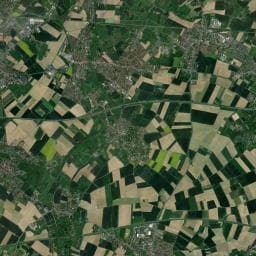 Vue aérienne des environs de Camping du grand Sart