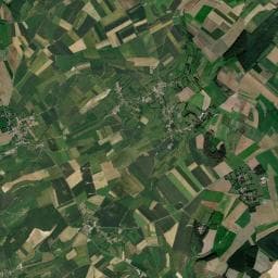 Vue aérienne des environs de Aire de Camping-cars d'Avesnes au Mont