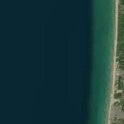 Vue aérienne des environs de Aire camping-cars Cucq Trépied Stella Plage