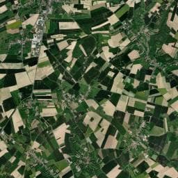 Vue aérienne des environs de Tipis - A Petits Pas
