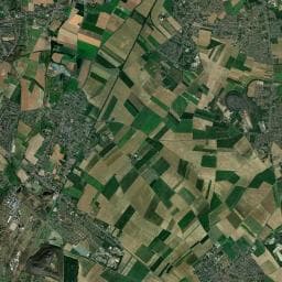 Vue aérienne des environs de Aire d'accueil privée