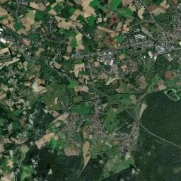 Vue aérienne des environs de Centre Gymnique du Nord