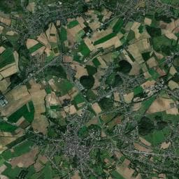 Vue aérienne des environs de Camping de la Sablière