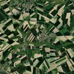 Vue aérienne des environs de Camping Saint-Martin