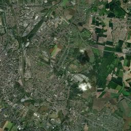 Vue aérienne des environs de Aire de Camping-car Place du Barlet - Douai