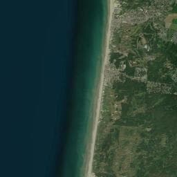 Vue aérienne des environs de Camping Ech Bosqué