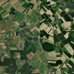 Vue aérienne des environs de Les Peupliers