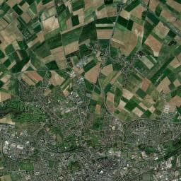 Vue aérienne des environs de Camping Mamarras