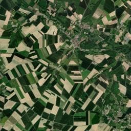 Vue aérienne des environs de Camping du Val d'Authie