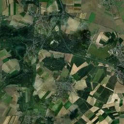 Vue aérienne des environs de Ecoland