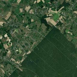 Vue aérienne des environs de Le Fromentel