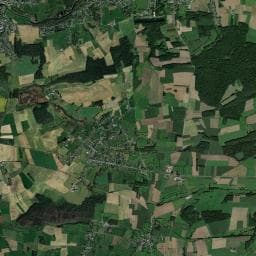 Vue aérienne des environs de Aire de camping-car à Recquignies
