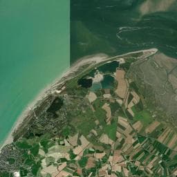 Vue aérienne des environs de Camping Aérospatiale