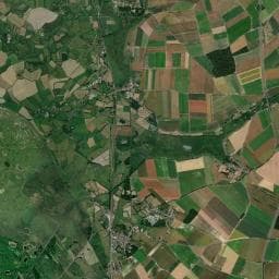 Vue aérienne des environs de Camping Aux Haies de Nolette