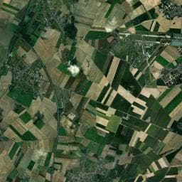 Vue aérienne des environs de Camping de l'Épinette