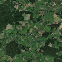Vue aérienne des environs de Camping Michaux