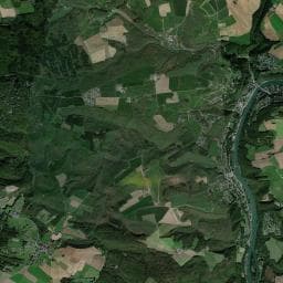 Vue aérienne des environs de Bivouac de la vallée de l’Hermeton