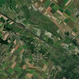 Vue aérienne des environs de Aire de camping-car à Saigneville