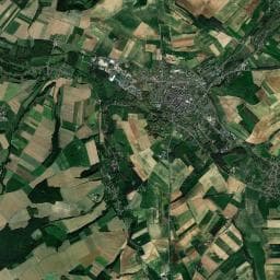 Vue aérienne des environs de Camping Au Bord de l'Authie
