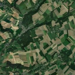 Vue aérienne des environs de Camping à Warlincourt-lès-Pas