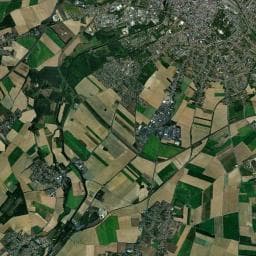 Vue aérienne des environs de Aire de camping-cars de Marcoing