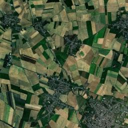 Vue aérienne des environs de Aire de Camping-car - Caudry