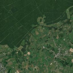 Vue aérienne des environs de Bivouac à Leval