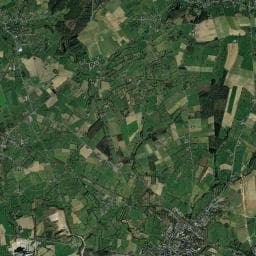 Vue aérienne des environs de La Fontaine de l'Ermitage