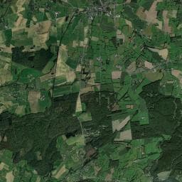 Vue aérienne des environs de Camping Gitavesnois