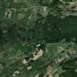 Vue aérienne des environs de La Vallée merveilleuse
